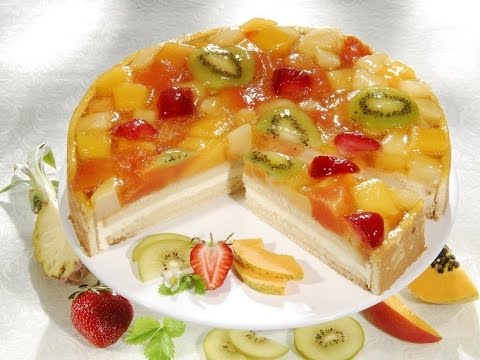 Как приготовить фруктовый торт с желатином без выпечки: подробный рецепт с пошаговыми инструкциями